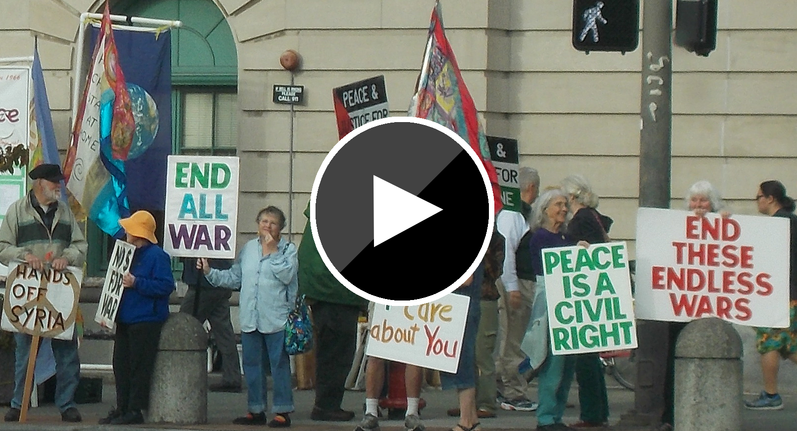 Bellingham Washington's peace vigil